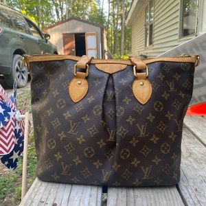Louis Vuitton Palermo Monogram PM Brown